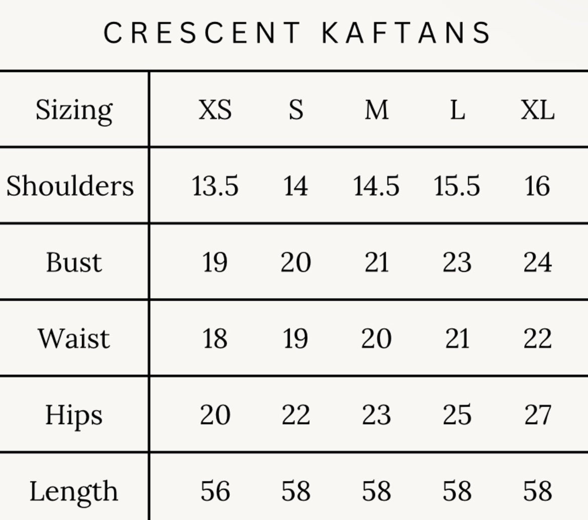 The Crescent Kaftan - Pink & Taupe