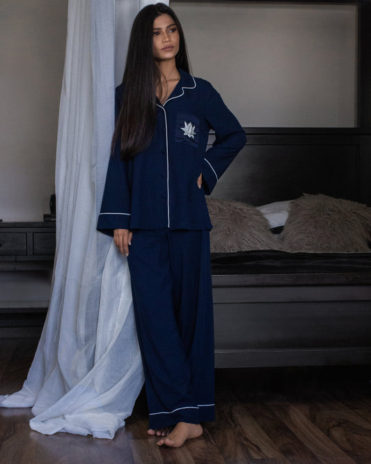 The Lotus Set - Navy