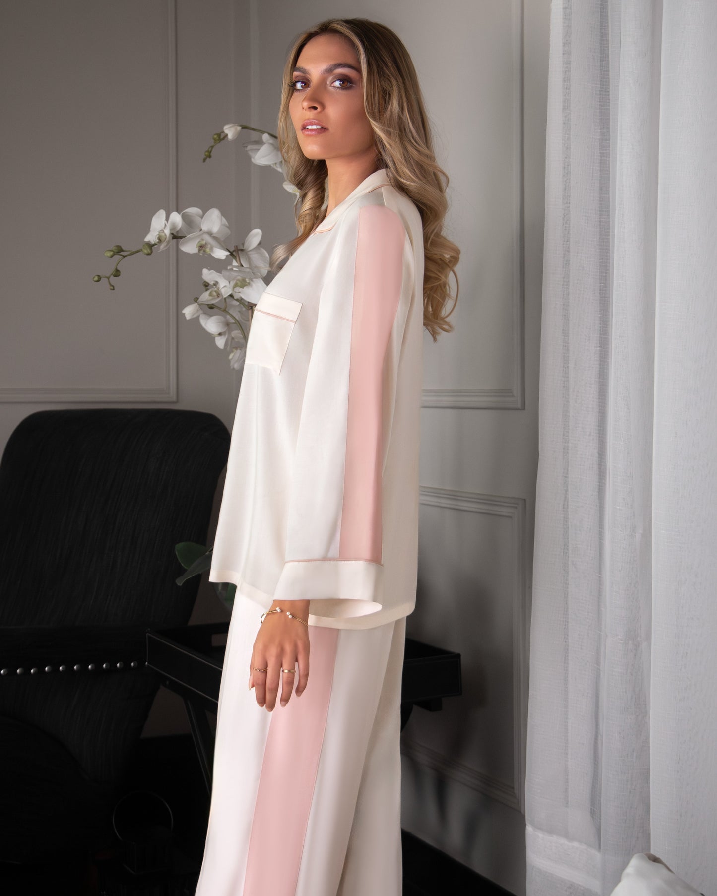 The Dolce Set - Cream & Pink