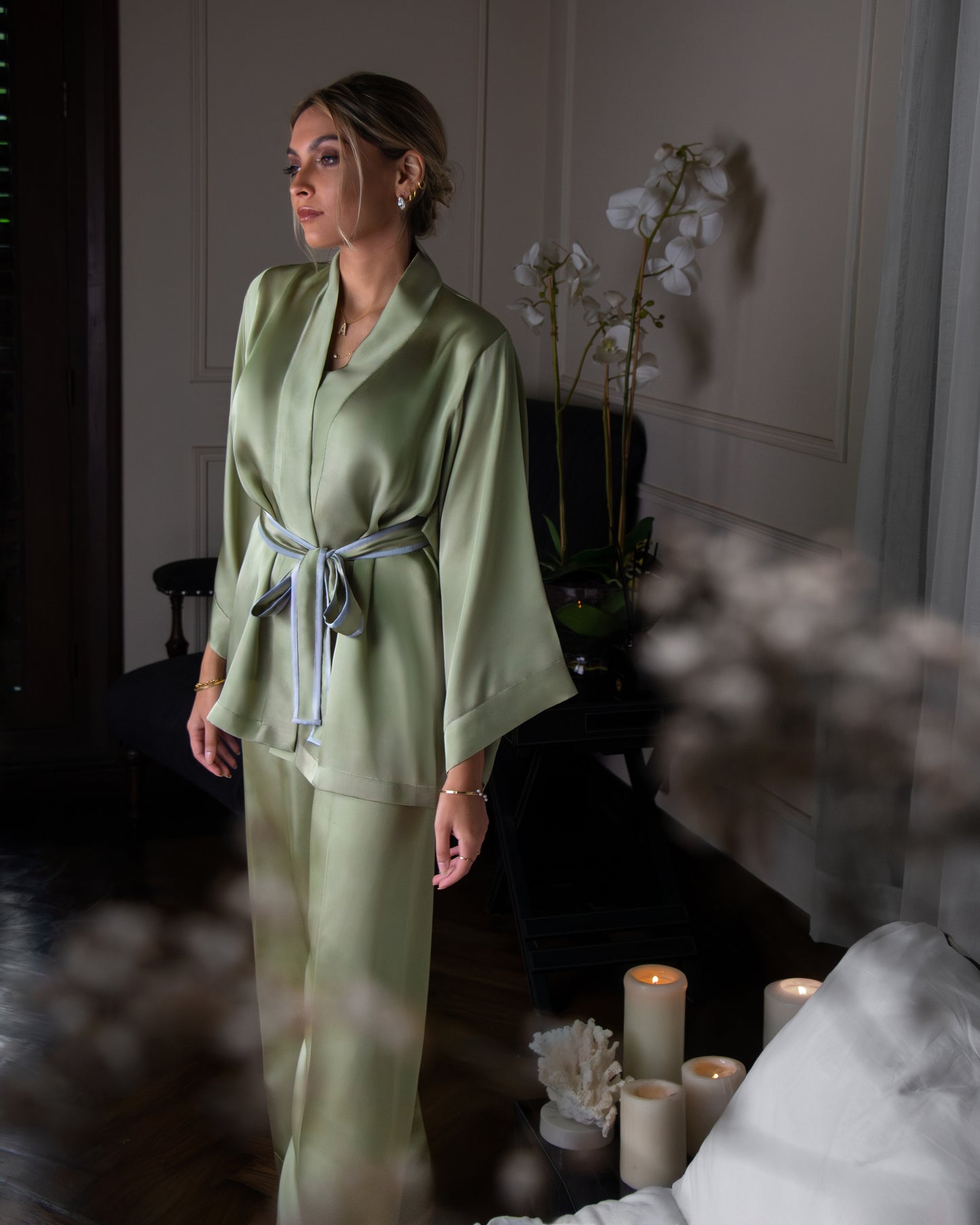 The Pistachio Robe