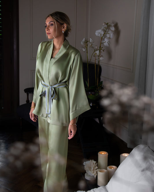 The Pistachio Robe
